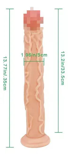 DILDO GIGANTE Y REALISTA 35CM