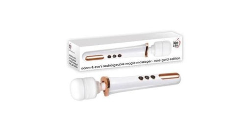 ADAM & EVE RECHARGEABLE MAGIC MASSAGER- ROSE GOLD EDITION