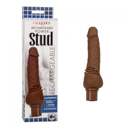 SUTD RECHARGEBLE POWER BROWN CLITERRIFIC  12 FUNCTIONS